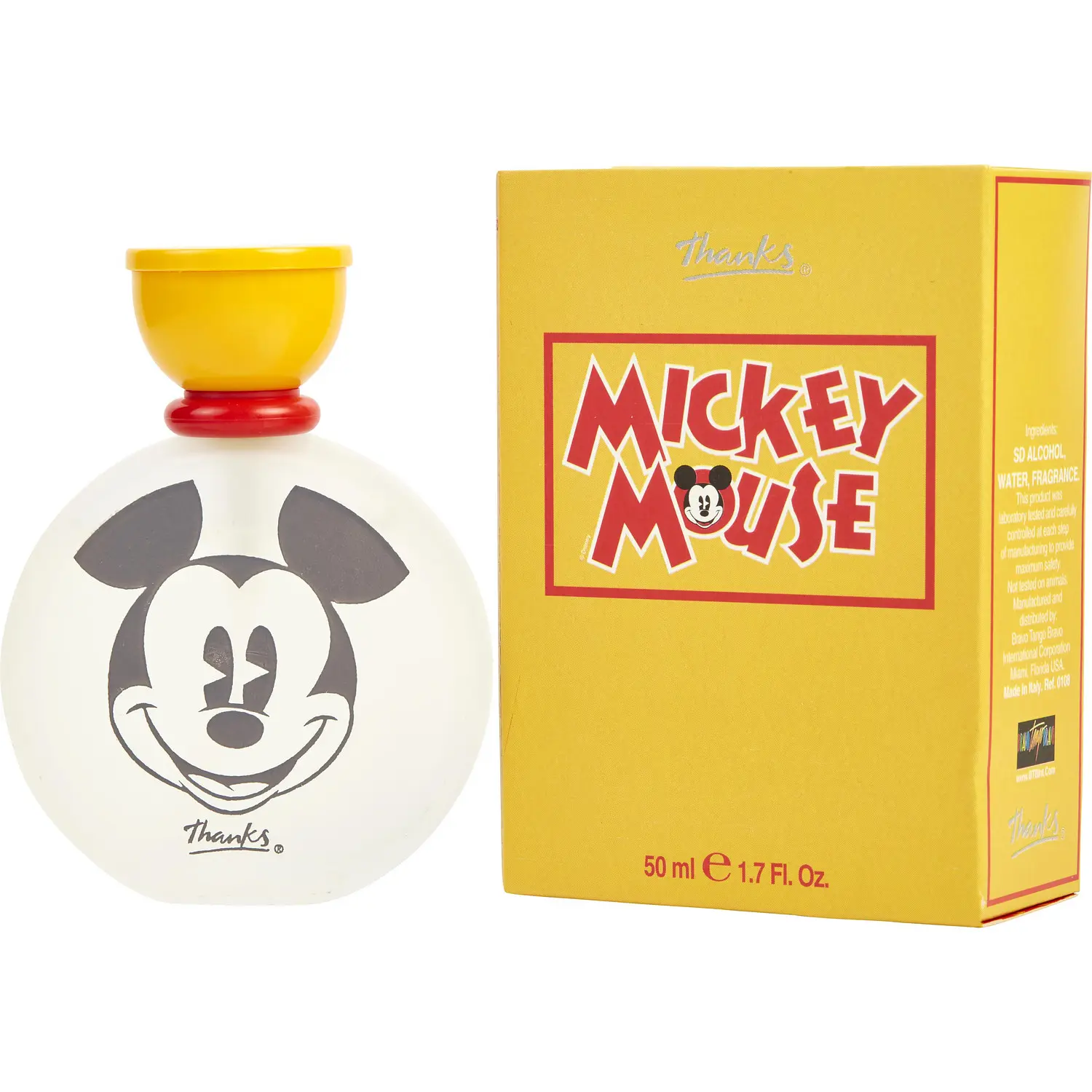 Disney Mickey Mouse Men's Liquid Eau de Toilette, Lemon-Scented Fragrance Disney Mickey Mouse Men's Liquid Eau de Toilette, Lemon-Scented Fragrance