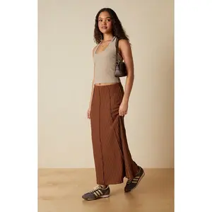 Your Favorite Women's Lace Maxi Skirt - Multicolor