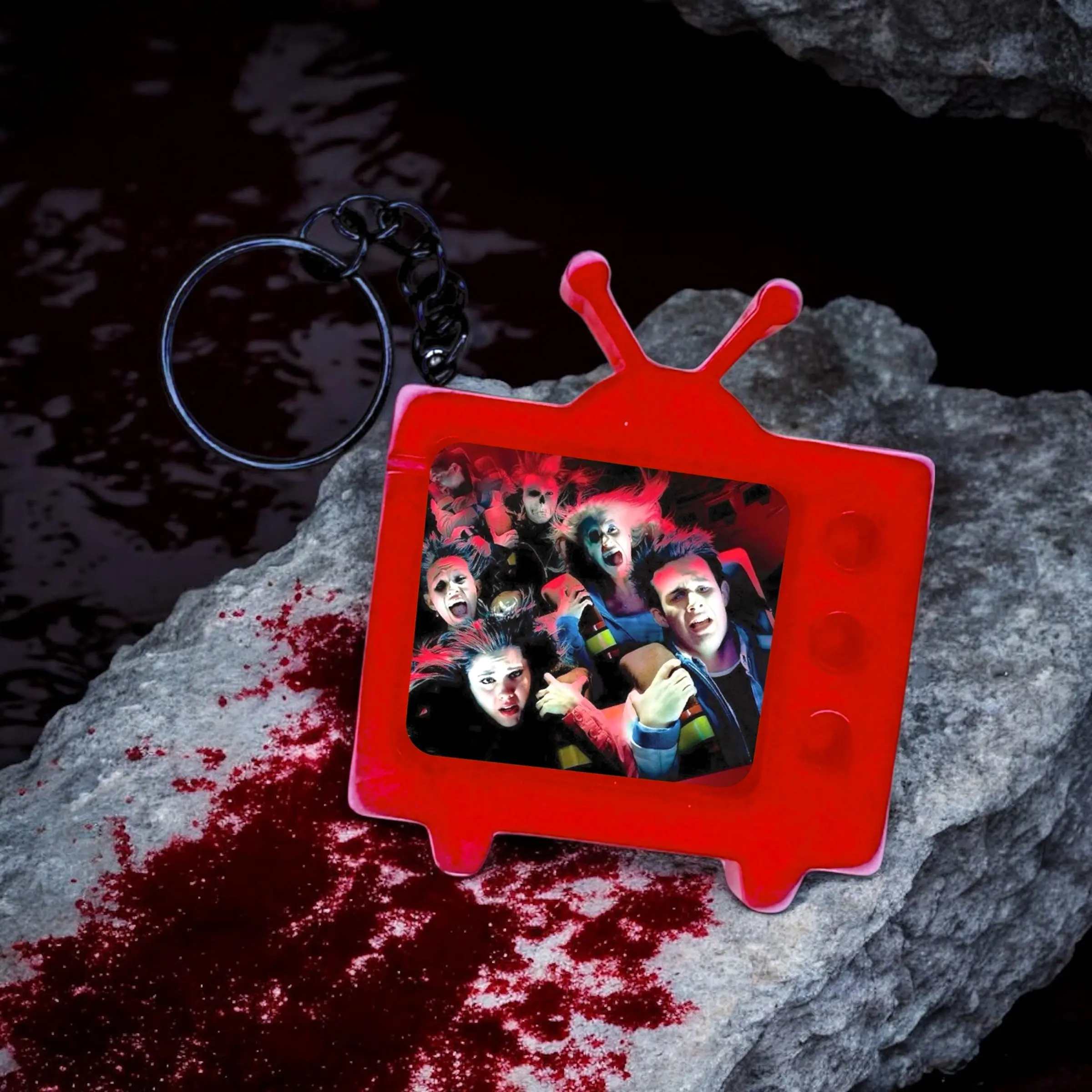 Final Destination 3 Roller-Coaster TV Keychain