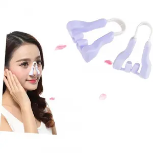 5 Pack Silicone Nose Shaper Clip, Soft Pain-Free Nose Lifting Straightener, Portable Rhinoplasty Nose Bridge Corrector for Daily Beauty Care