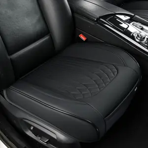 KAYI Car Seat Cover, Memory Foam Car Seat Cushion, Non-Slip Bottom Breathable Car Seat Cover, Relieve Tailbone Pain, Car Seat Protector, Suitable for 95% of Vehicles (Black, 2 Pack)