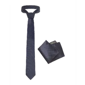 NNT Mens Pin Dot Tie & Pocket Square Classic Micro Dot Design CATK33