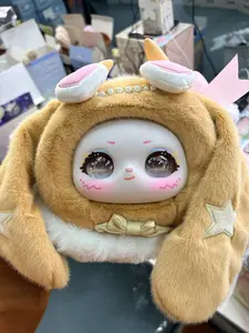 Samael Big Handbag Plush Toy Doll，Bunny Plush Dolls，Soft Furry Collectibles，Backpack or clothing decoration，Stuffed Animal