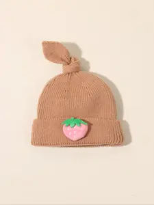 Strawberry Unisex Beanie Hat for Toddlers, Kids & Babies, Y2K Style, Knitting Beanie, Newborn Knitted Hat, Warm Winter Cap for Daily Commute