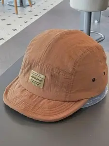Vintage Adjustable Outdoor Baseball Cap, Sporty Fitted Design, Breathable Letter Pattern, Perfect for Hiking & Camping, Outdoor Sports Hat