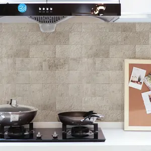 New Art3d 10-Pack Peel and Stick Backsplash Wall Tile Imitation Natural Stone Texture Subway Tile