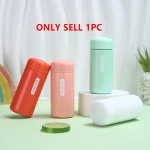 Stainless Steel Mini Travel Mug, Pocket Insulated Cup, Classic Four Colors Available, Long-Lasting Heat Retention, Leakproof Design