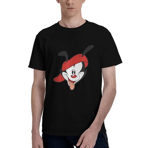 Edgy Wakko Warner Animaniacs Tongue Out Graphic T-Shirt