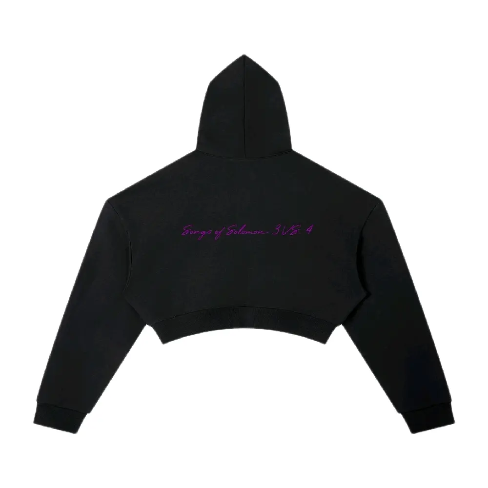 Inspirational Cropped Hoodie