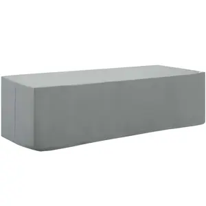 Modway Immerse Convene / Sojourn / Summon Chaise or Sofa Outdoor Patio Furniture Cover in Gray