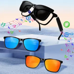 2-in-1 Magnetic Smart Glasses, Wireless Bluetooth-compatible Smart Glasses, Fashionable Glasses for Outdoor Sports, Phone Calls, Listening to Music