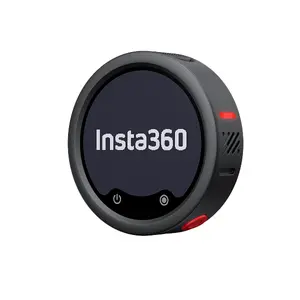 Insta360 Mic Pro, Wireless Mini Lavalier Microphone for iPhone/Camera/Android, Video Recording, Bluetooth, Customizable E-ink Display, 3-Mic Array, Available for Lightning Device
