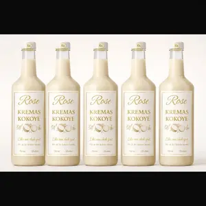 Rose Kremas Kokoye Coconut Cream 750ml - Rich & Creamy Coconut Flavor for Everyday Use