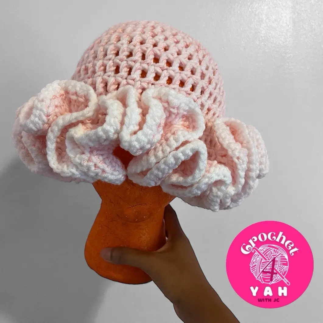 Crochet4Yah Double-Yarn Crochet Hat - Personalized Fashion Accessory