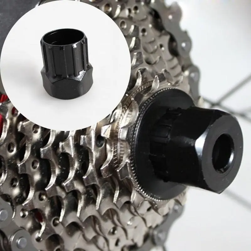 A bicycle flywheel remover, bicycle gear set free wheel lock ring removal and maintenance tool, suitable for bicycles