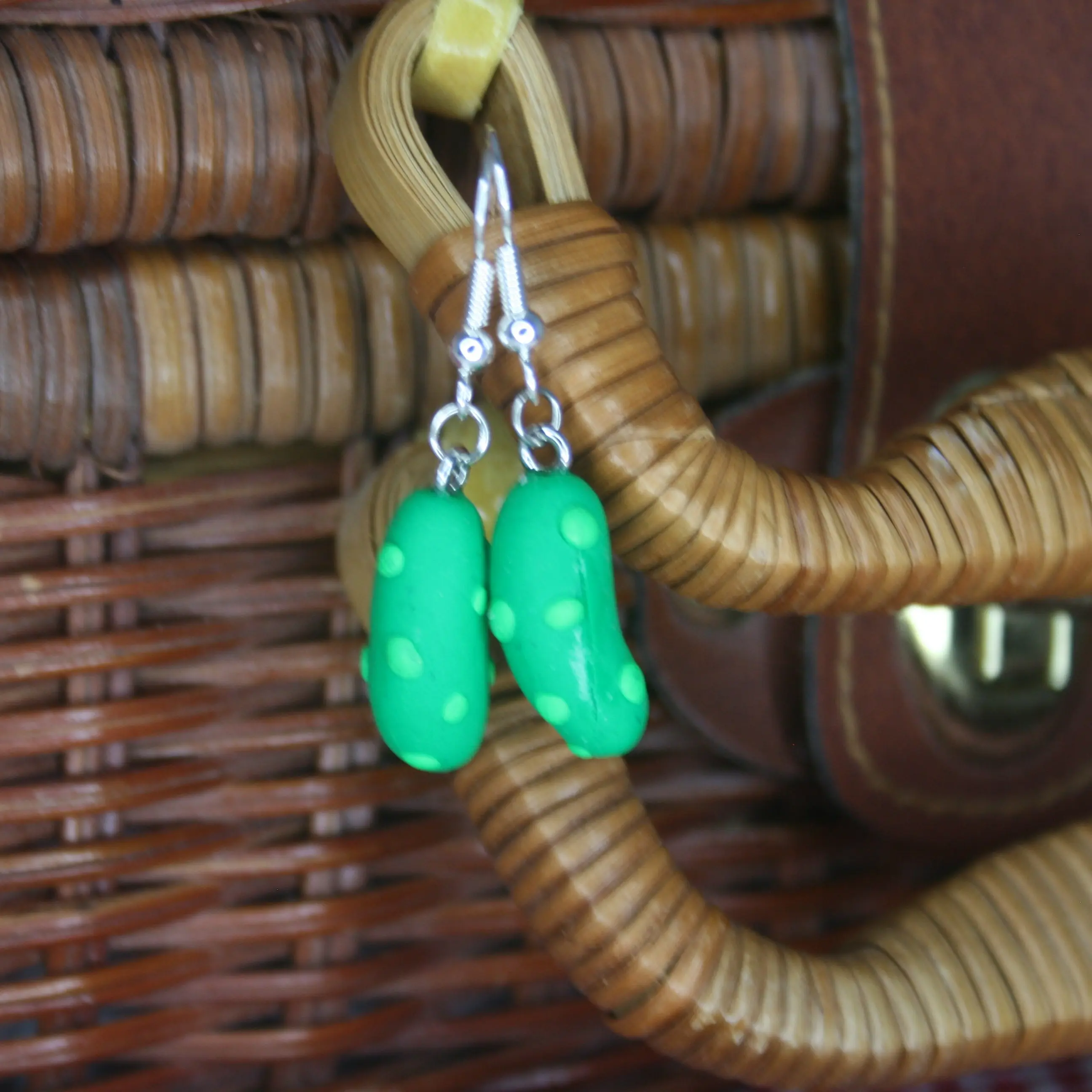 Cute Pickle Earrings