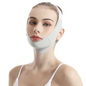 Adjustable Face Lifting Strap, Comfortable Fabric Face Band for Daily Use, Reusable Face Compression Wrap Waist Twist and Core Ab Exercise Machine