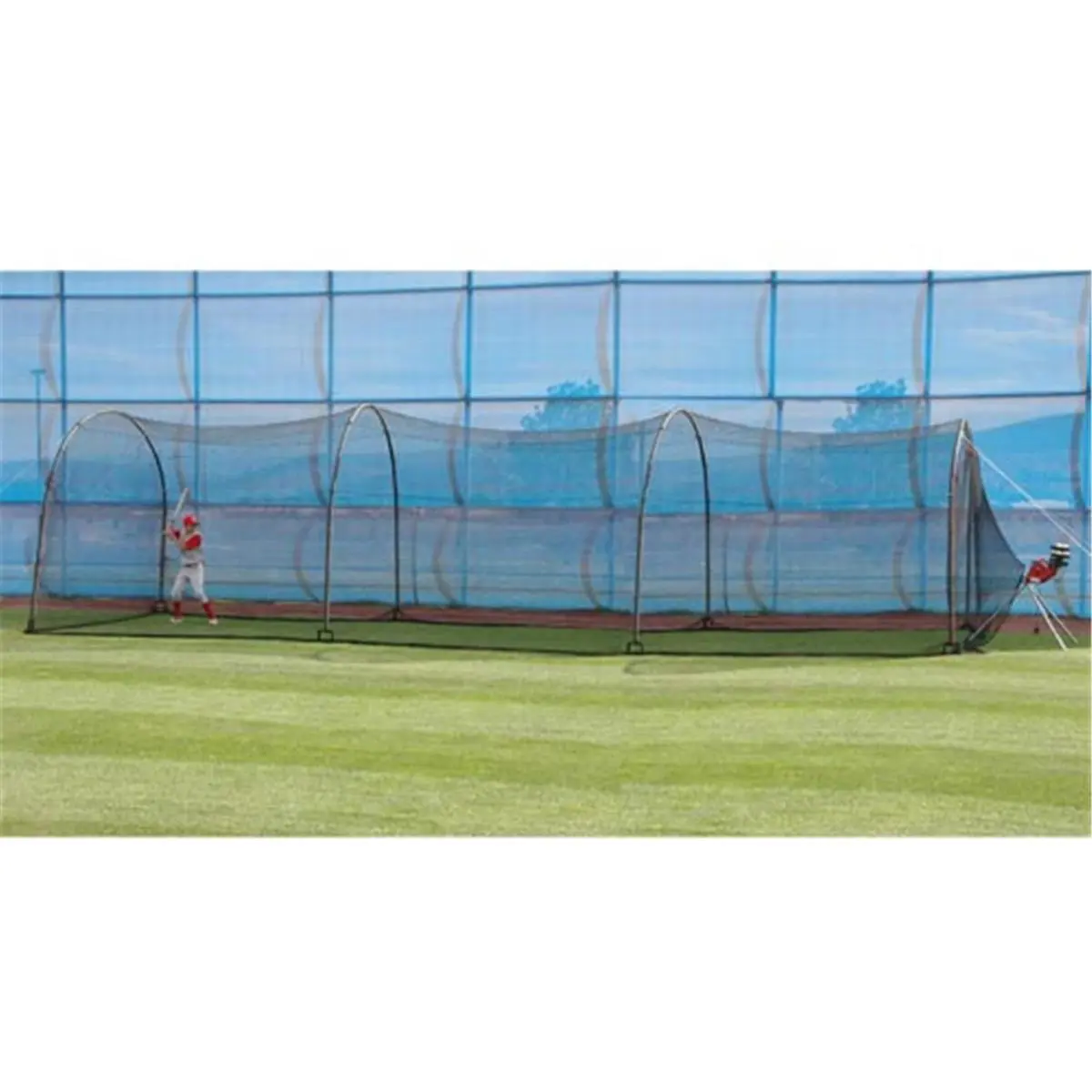 212 MAIN Heater Xtender 36 ft. Home Batting Cage, Baseball Training Equipment, for Home Use