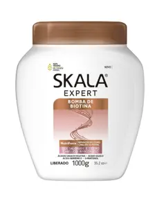 Skala Bomba de Biotina - Growth, Vitamin B7, Prevents Hair Thinning and Fallout, Scalp Health, 1000g