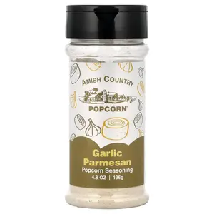 Amish Country Popcorn Popcorn Seasoning, Garlic Parmesan, 4.8 oz (136 g)