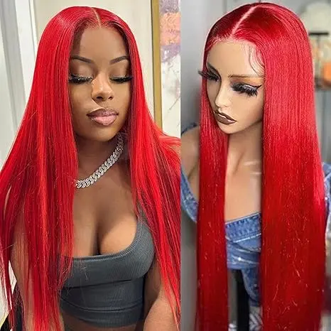 Hot Red Straight
