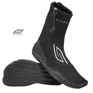 Slippery Amp Watercraft Adult Rubber/Neoprene Black Boots - Pick Size