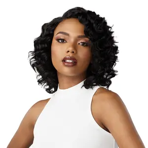 Sensationnel Human Hair Weave Rebold 3Pcs Euro Body 9"