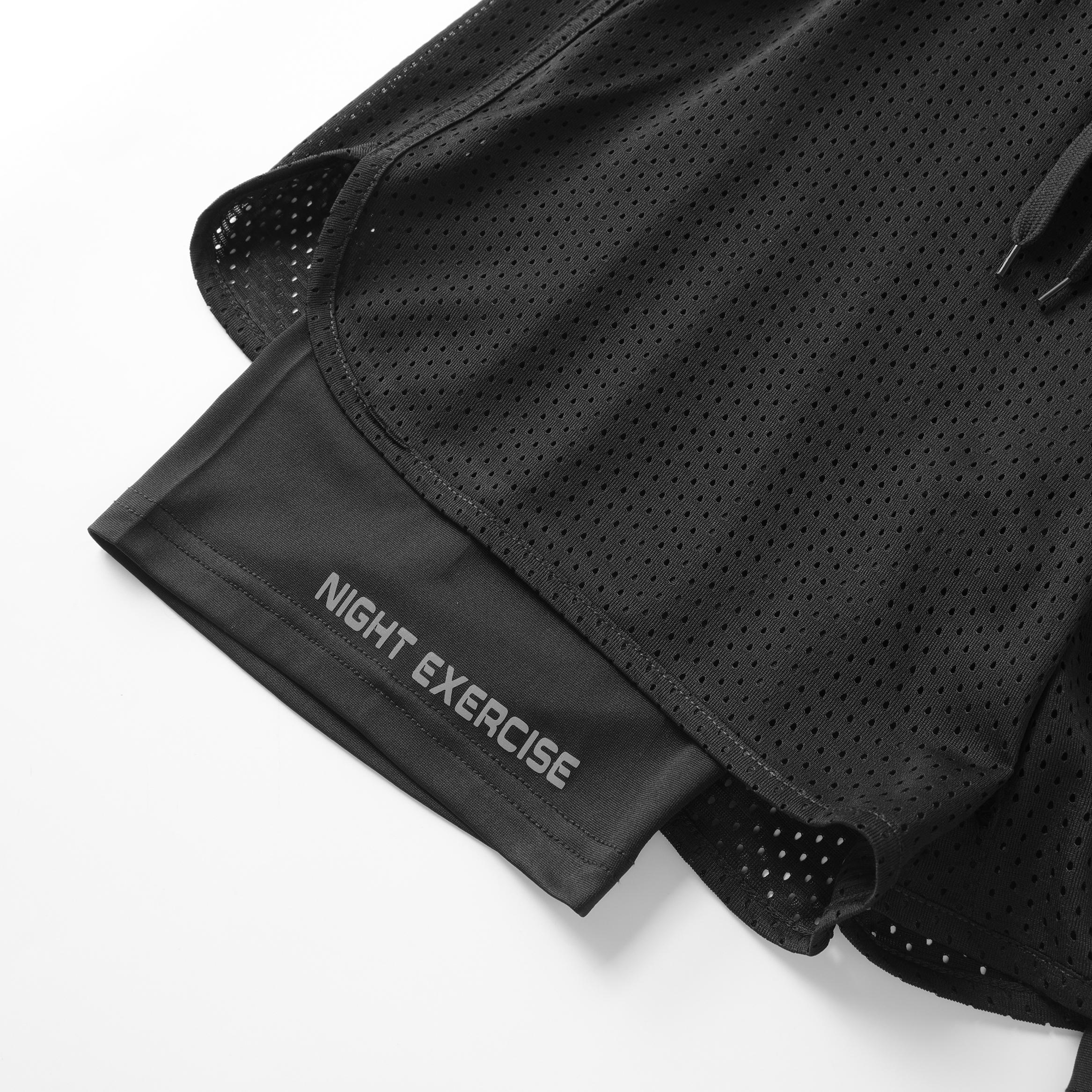 Men's solid-colored breathable cool shorts with drawstring and letter print, summer fashion wear, gym and sports wear, casual summer attire, men's bottoms, machine washable.