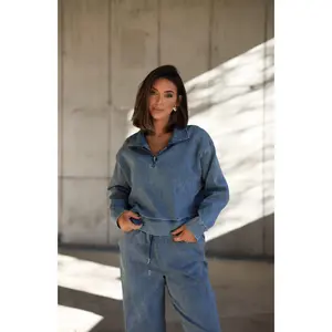 Dressed Down Denim Zip Up Dressed Down Denim Zip Up