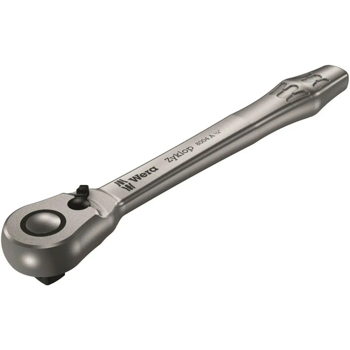 Wera 8004 A Zyklop Metal Ratchet With Switch Lever 1/4" Drive 05004004001