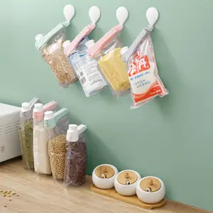 Spice Bag Wall-Mounted Storage Sealing Clip Home Gift Kitchen Moisture-Proof Fresh-Keeping Artifact Snack Bag Sealing Clip