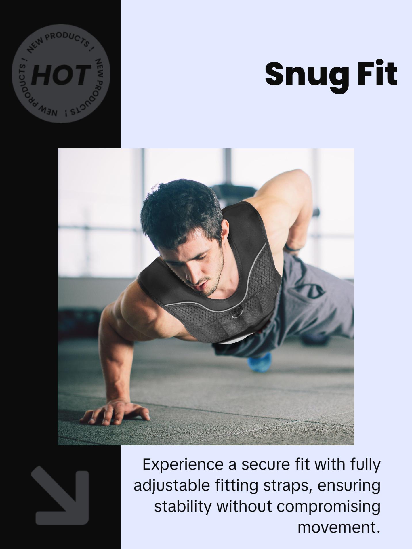 20 Lb. Adjustable Weighted Vest 20 Lb. Adjustable Weighted Vest