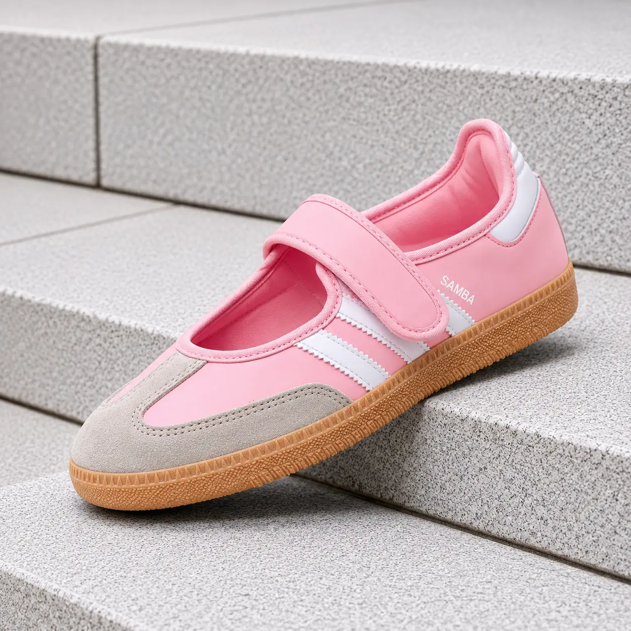Adidas Samba Jane Light Pink Gum JP9544 GS & Women's Fashion Sneaker New