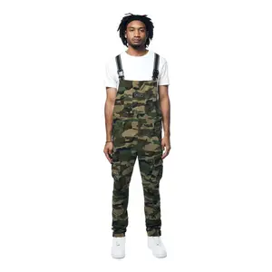 UTILITY TWILL OVERALL (WOOD CAMO)