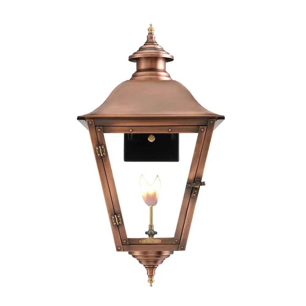 Primo International Jolie Gas Copper Lantern - New Orleans Style