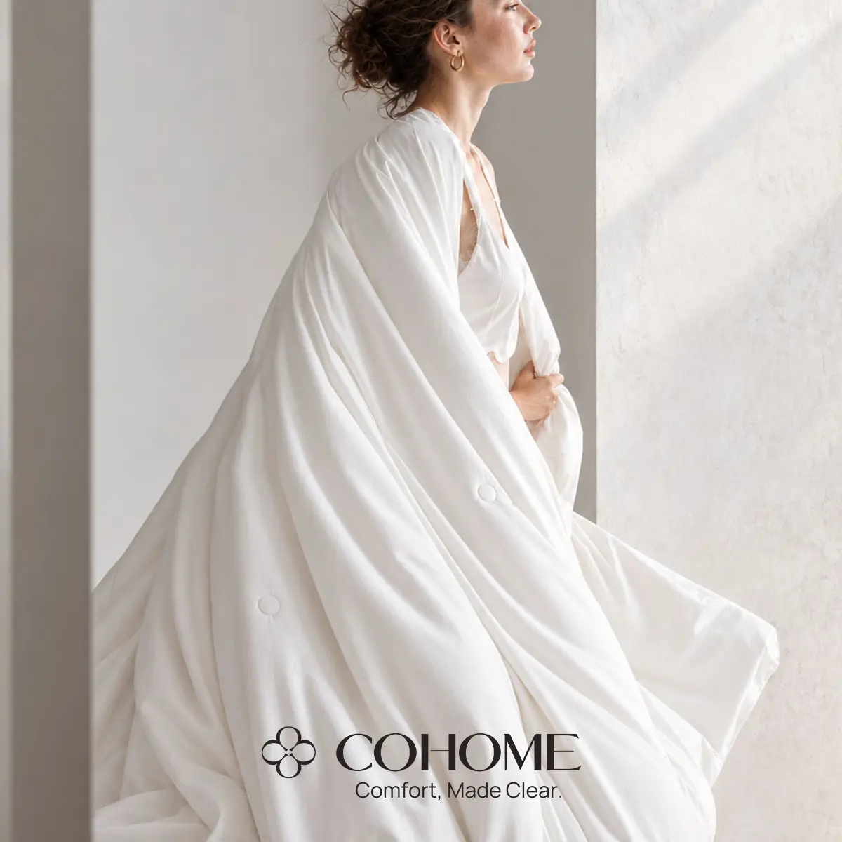 COHOME 100% Mulberry Silk Queen Duvet Insert - Cooling Bedding Comforter COHOME 100% Mulberry Silk Queen Duvet Insert - Cooling Bedding Comforter