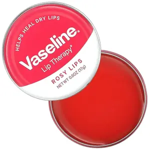 Vaseline Lip Therapy Lip Balm Tin, Rosy Lips, 0.7oz 20g  Lipstick Lipgloss Moisturizing Moisturize
