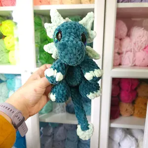 Crochet Mini Dragon Plushie