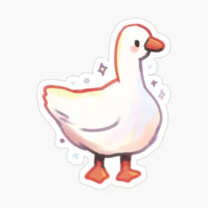 Cute Duck Yellow Bubble Bath Sticker – Vinyl Waterproof