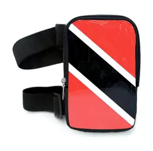 Run & Revel Caribbean Carnival Adjustable Thigh/Leg Bag - Trinidad & Tobago