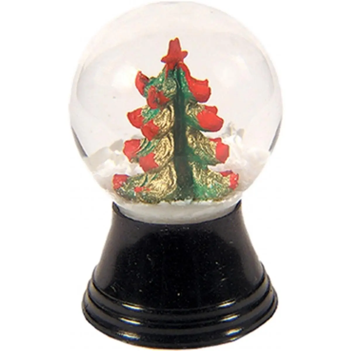 PERZ PR1169 Perzy Glass Snowglobe - 1.5h x 1w x 1d in. Miniature Decoration, Festive Ornament for Adult Home Supplies