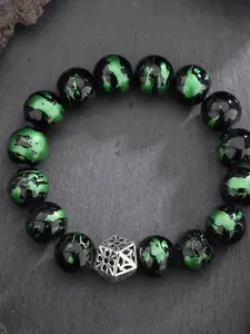 Men's Fashion Beaded Bracelet, Vintage Geometric Design Beaded Bracelet for Party, Daily Clothing Decor, Birthday Gift, Stackable Bracelets, Fashionable Bracelet, Exquisite Trendy Bracelet