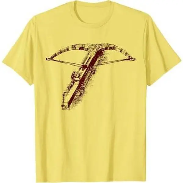 Leonardo da Vinci Crossbow t-shirt | Arbalist Archery Tee