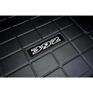 "392" Weathertech Floor Mat Logo (Etched Metal) - Universal