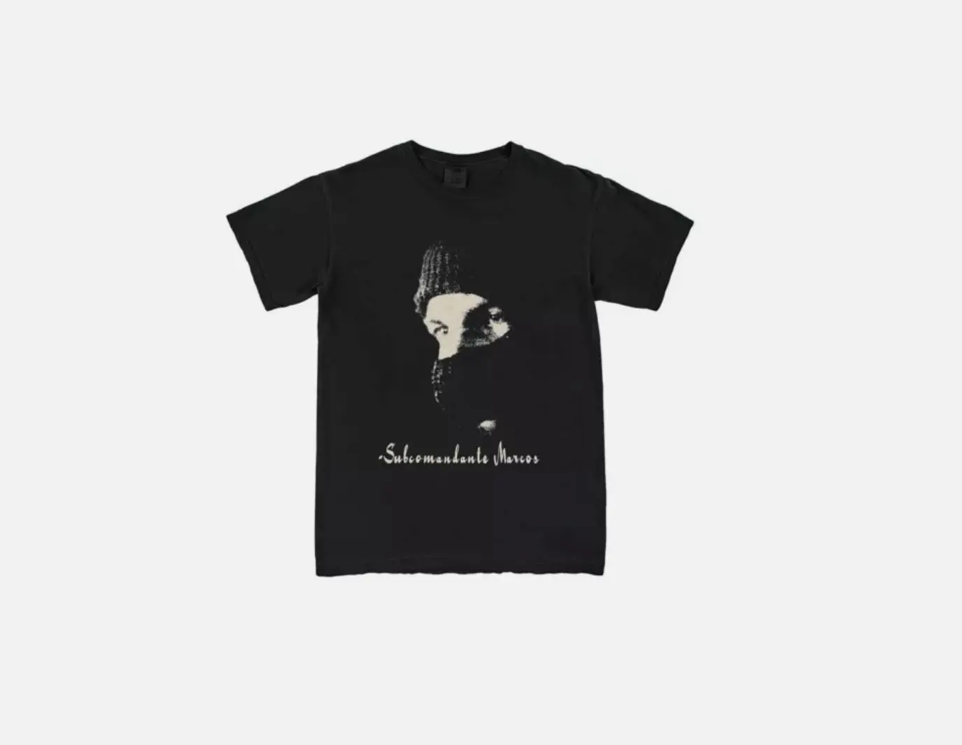 New Rare Subcomandante Marcos Portrait, Revolucion EZLN Comandante Marcos Emilia T-Shirt All Colors, Gift for Women Men, Made In USA, US Size S-6XL, 100% cotton, Classic Fit, Unisex T-Shirt