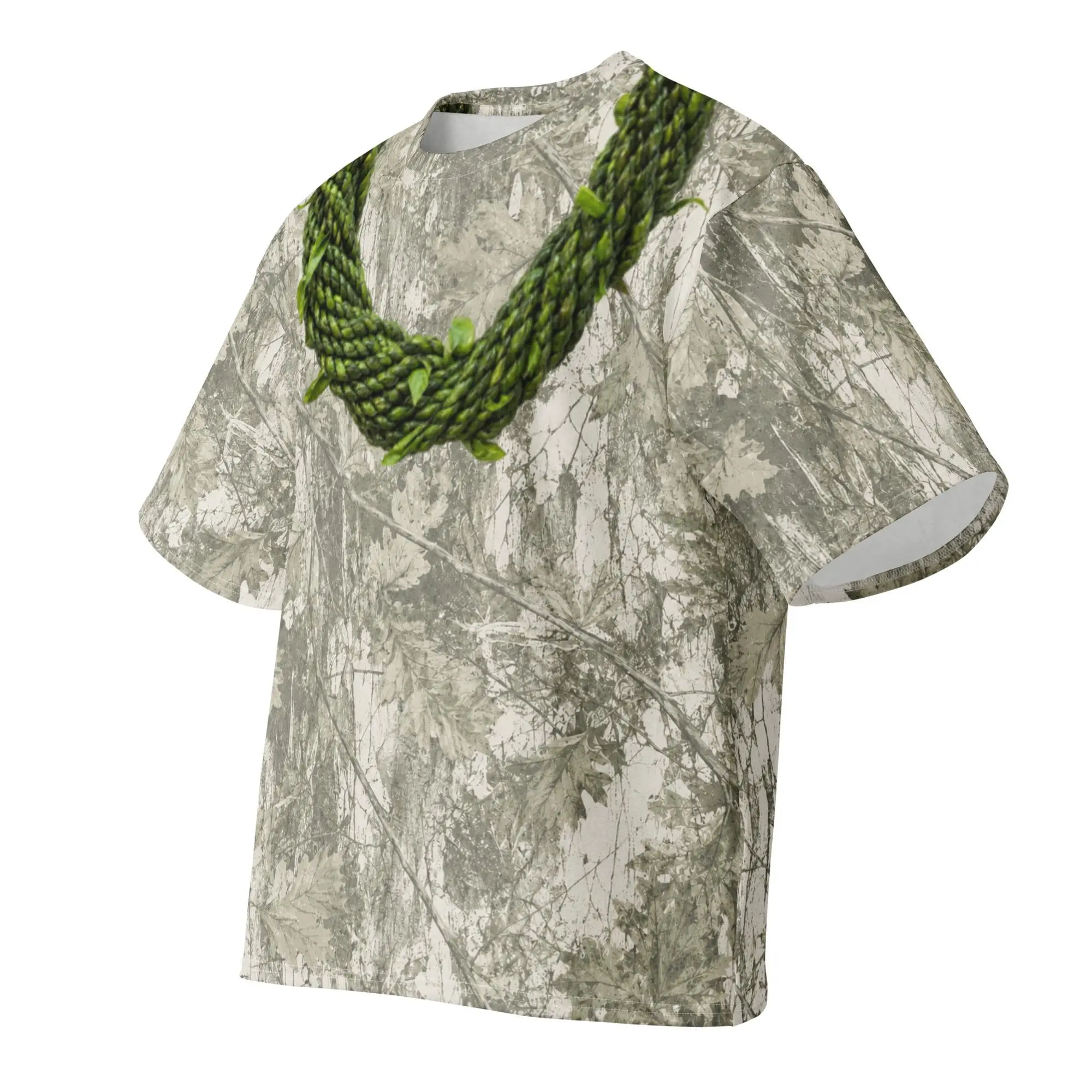 Island Form Camo Lei Design Shirt Lei La'i