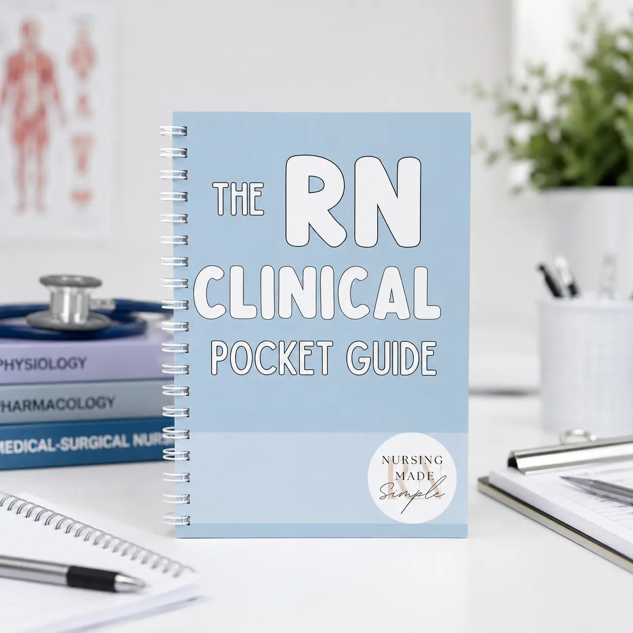 RN Clinical Pocket Guide | Nursing Notes, Lab Values, Assessments and Quick Checklists