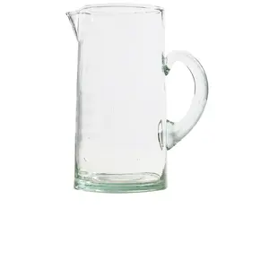 Verve Culture Moroccan Cone Jug in Clear