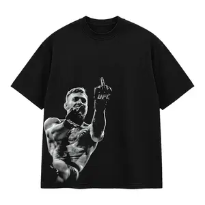 Men's Shirt Conor McGregor, Iconic Signature Heavy Cotton T-shirt, UFC Pound For Pound Shirt, MMA Fighters Shirt, Gift for Him, Gym Wear