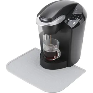 Coffee Mat for  K-Classic Coffee Maker, Coffee Bar Accessory for Countertop, Espresso Machine Accessories, Splash-proof, Easy to Move, Dishwasher Safe